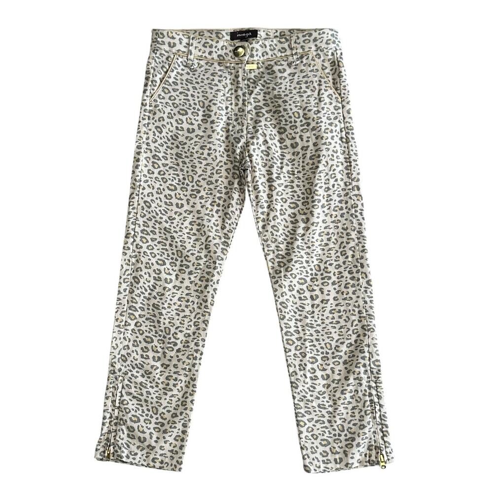 IMOGA Cheetah Print Girls Pants Size 6